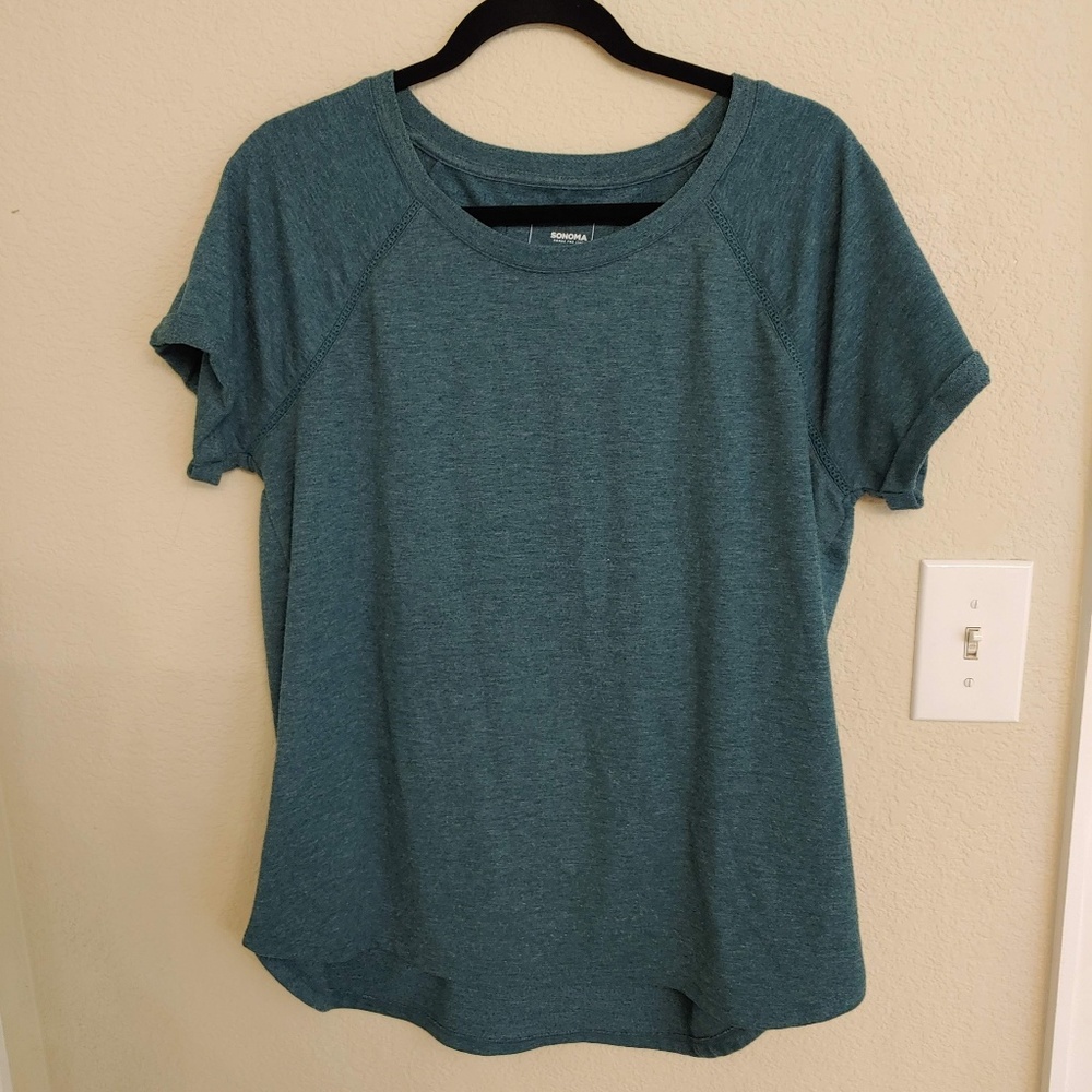 Green t-shirt